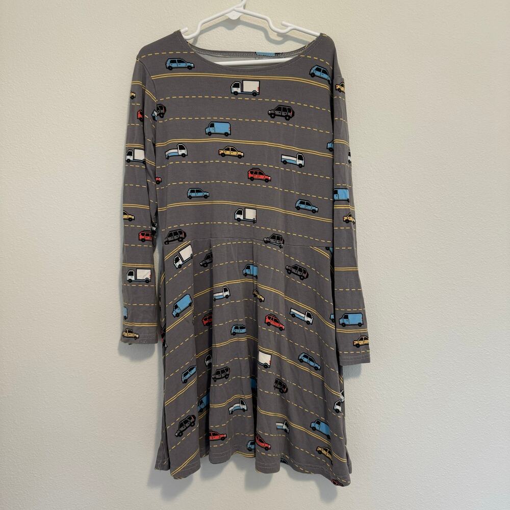 Sweet Bamboo Girls size 8 Car Print Dress